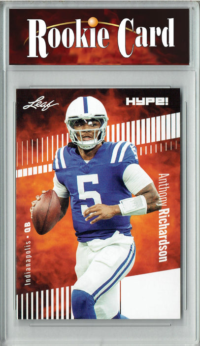 Certified Mint+ Anthony Richardson 2023 Leaf HYPE! #100 Only 5000 Made! Rookie Card Indianapolis Colts
