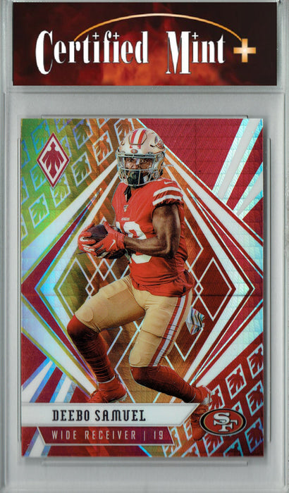 Certified Mint+ Deebo Samuel 2020 Panini #83 Phoenix Fire Burst Rare Trading Card San Francisco 49ers