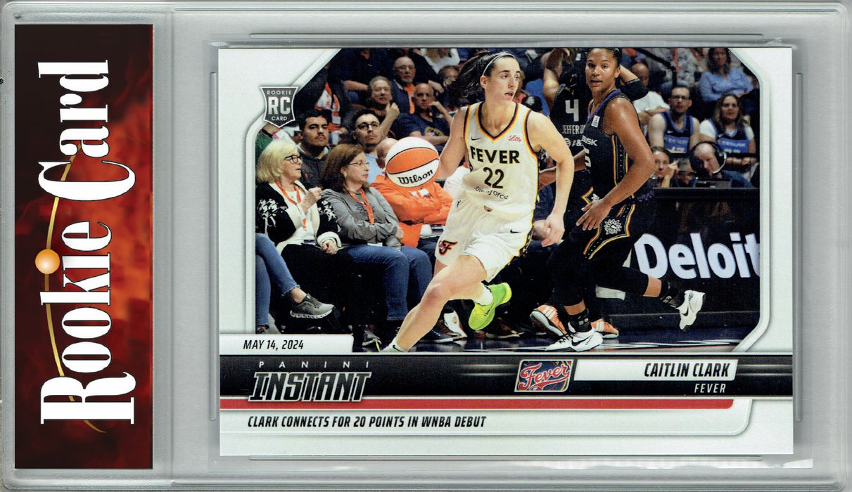 Certified Mint+ Caitlin Clark 2024 Panini Instant #10 WNBA Pro Debut! Rookie Card Indiana Fever