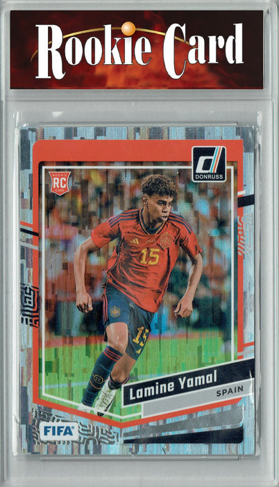 Certified Mint+ Lamine Yamal 2023 Donruss #54 Silver SP Rookie Card Barcelona