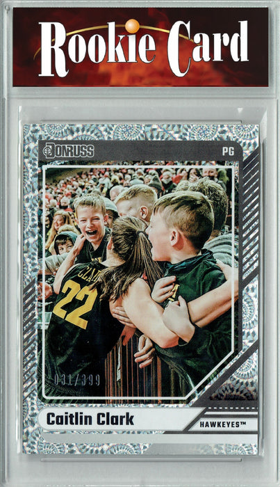 Certified Mint+ 2024 Panini Caitlin Clark Collection #20 Vortex Foil #31/399 Rookie Card Iowa Hawkeyes