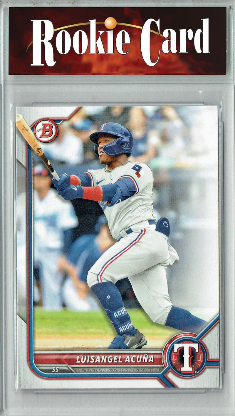 Certified Mint+ Luisangel Acuna 2022 Bowman Draft #BD-159 Rookie Card New York Mets