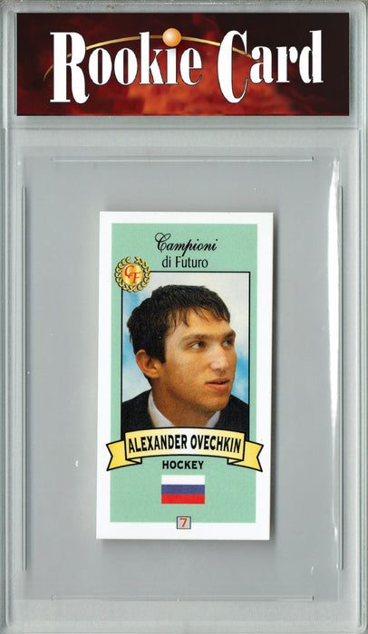 Certified Mint+ Alexander Ovechkin 2003 Campioni di Futuro #7 Blue Sky Rookie Card Washington Capitals