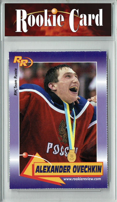 Certified Mint+ Alexander Ovechkin 2003 Rookie Review #44 Rookie Card Washington Capitals