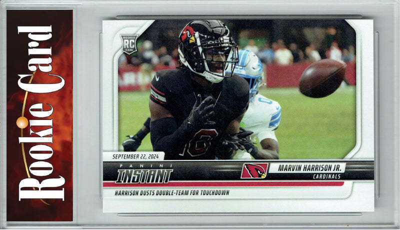 Certified Mint+ Marvin Harrison Jr. 2024 Panini Instant #51 Limited Edition Rookie Card Arizona Cardinals