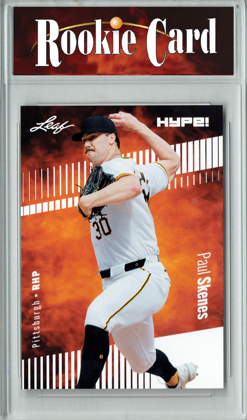 Certified Mint+ Paul Skenes 2024 Leaf Hype #151 Only 5000 Made Rookie Card Pittsburgh Pirates
