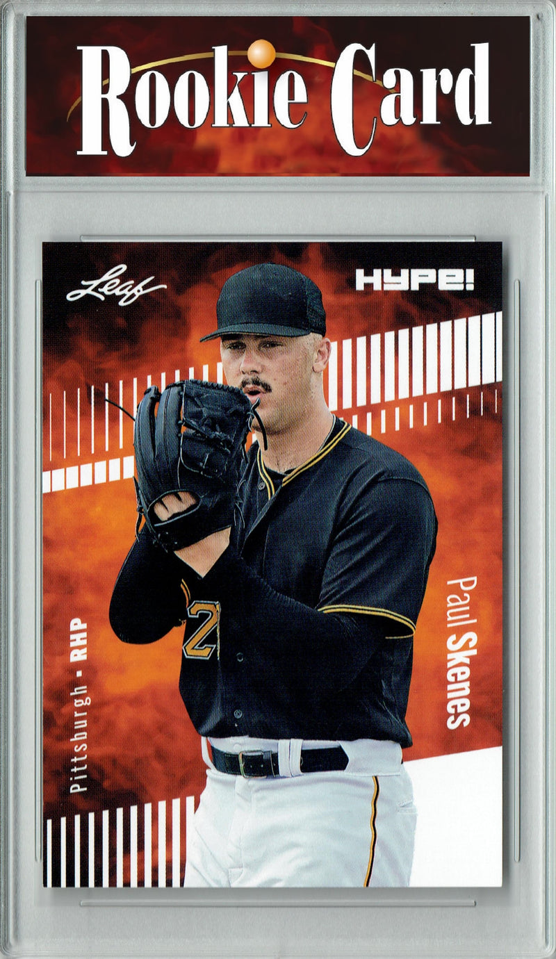 Certified Mint+ Paul Skenes 2024 Leaf Hype #151A Only 5000 Made Rookie Card Pittsburgh Pirates