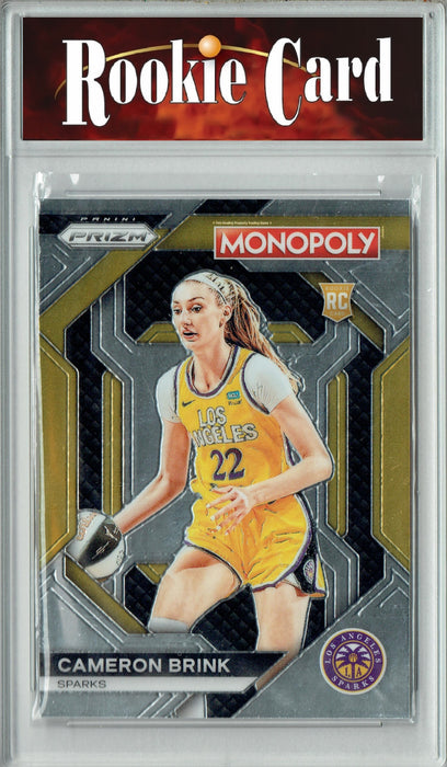 Certified Mint+ Cameron Brink 2024 Panini #WNBA6 Monopoly Rookie Card Los Angeles Sparks
