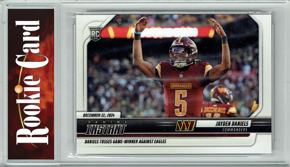 Certified Mint+ Jayden Daniels 2024 Panini Instant #224 Only 927 Made Rookie Card Washington Commanders