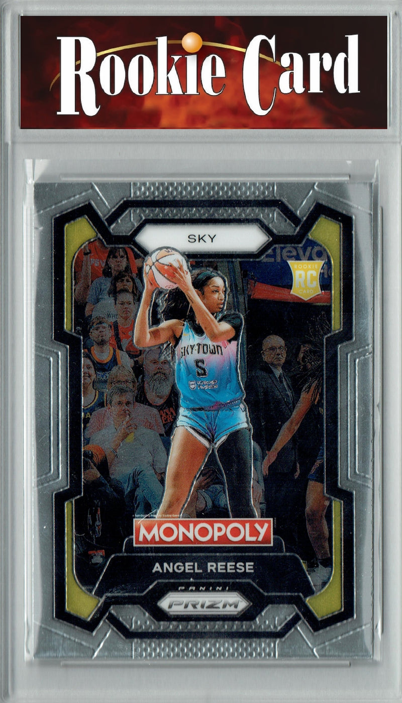 Certified Mint+ Angel Reese 2024 Panini #WNBA16 Monopoly Rookie Card Chicago Sky
