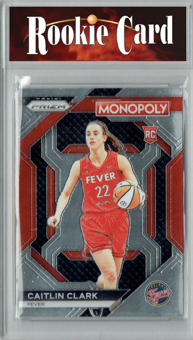 Certified Mint+ Caitlin Clark 2024 Panini #WNBA27 Monopoly Rookie Card Indiana Fever