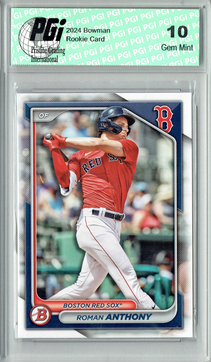 Roman Anthony 2024 Bowman Draft #BD-19 Rookie Card PGI 10