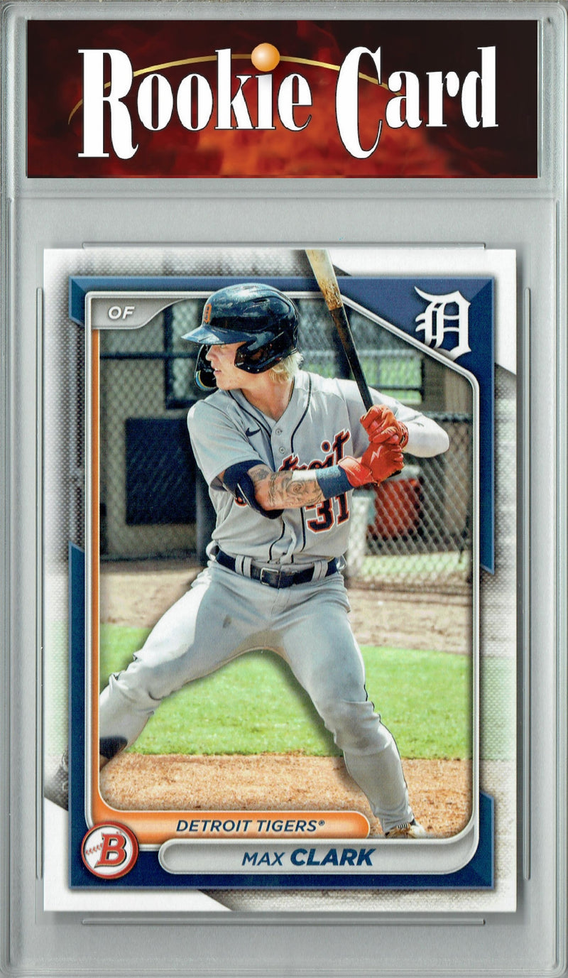 Certified Mint+ Max Clark 2024 Bowman Draft #BD-104 Rookie Card Detroit Tigers