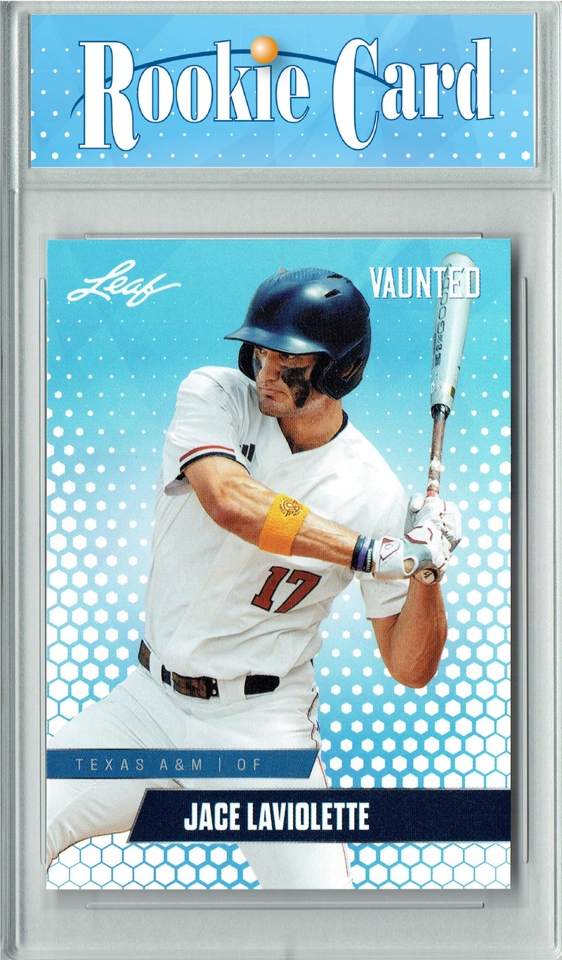 Certified Mint+ Jace LaViolette 2024 Leaf Vaunted #V-06 Debut Collection Rookie Card Texas A&M