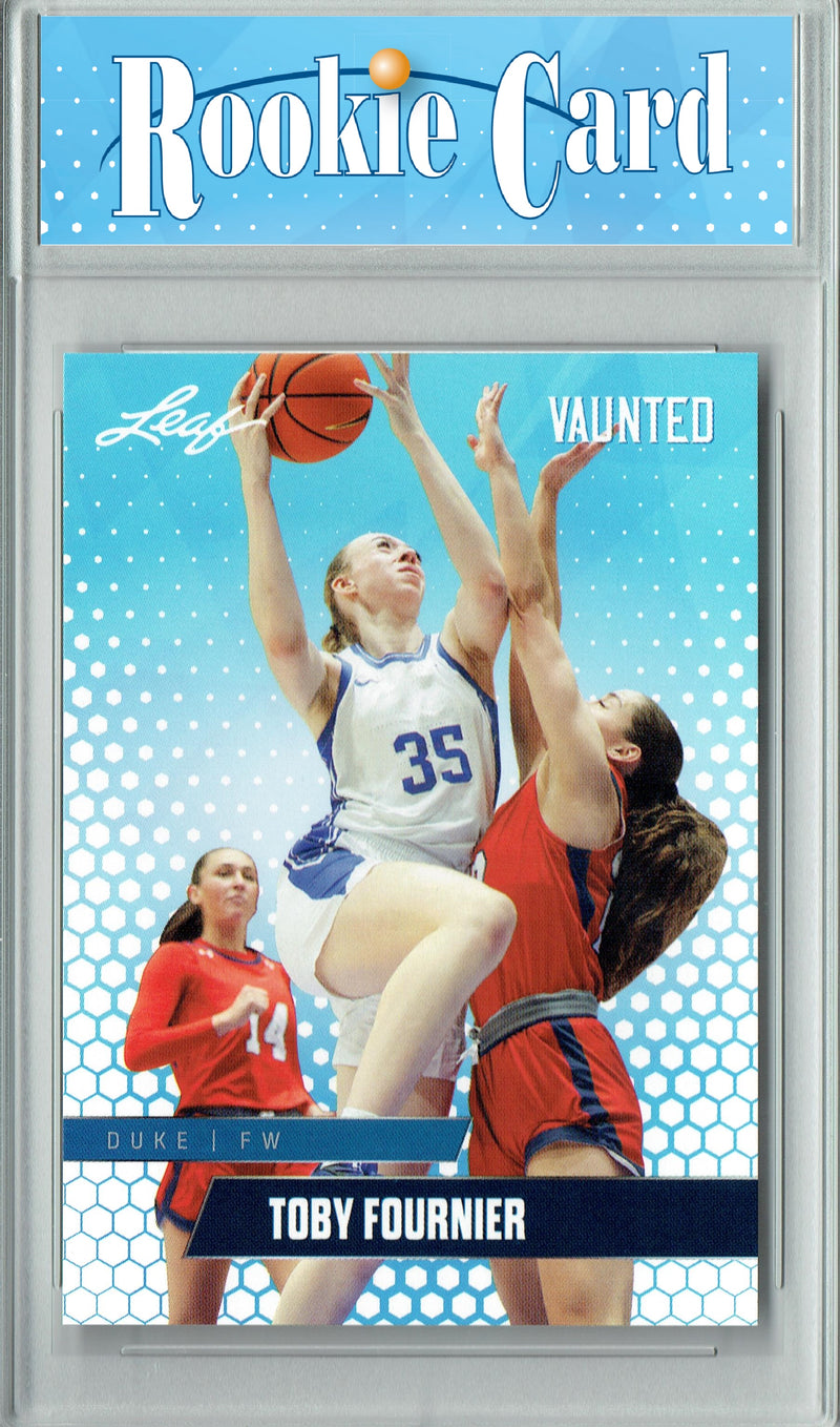 Certified Mint+ Toby Fournier 2024 Leaf Vaunted #V-18 Debut Collection Rookie Card Canada
