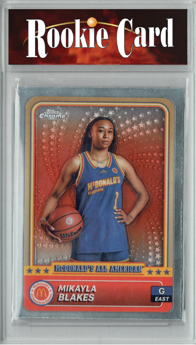 Certified Mint+ Mikayla Blakes 2024 Topps Chrome #51 McDonald's All-American Rookie Card Vanderbilt