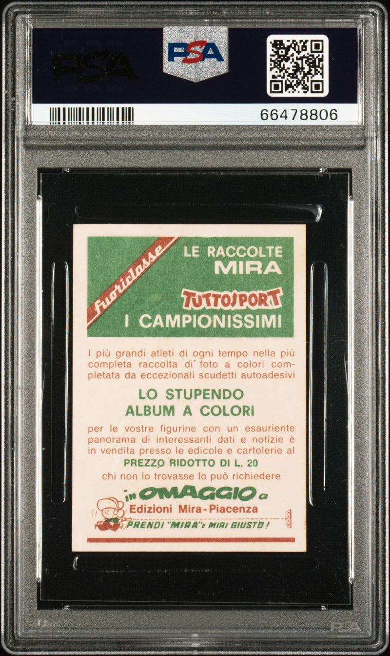PSA 4 Wilt Chamberlain 1968 Mira Tuttosport #488 Campionissimi Rare Trading Card Globetrotters