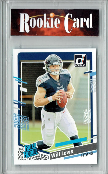 Certified Mint+ Will Levis 2023 Donruss Football #397 Rated Rookie Card