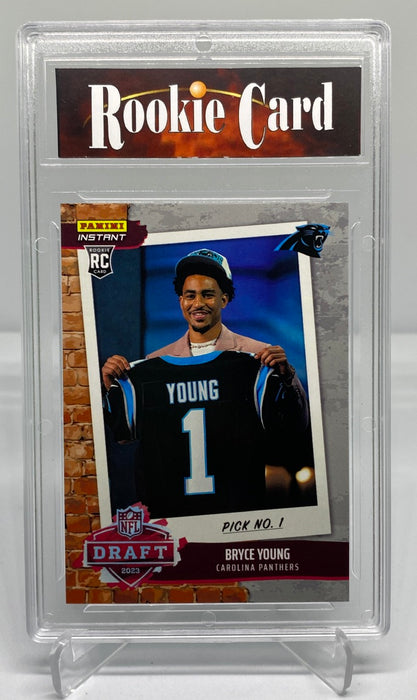 Certified Mint+ Bryce Young 2023 Panini Instant #DN1 Draft Night 1 of 3659 Carolina Panthers Rookie Card