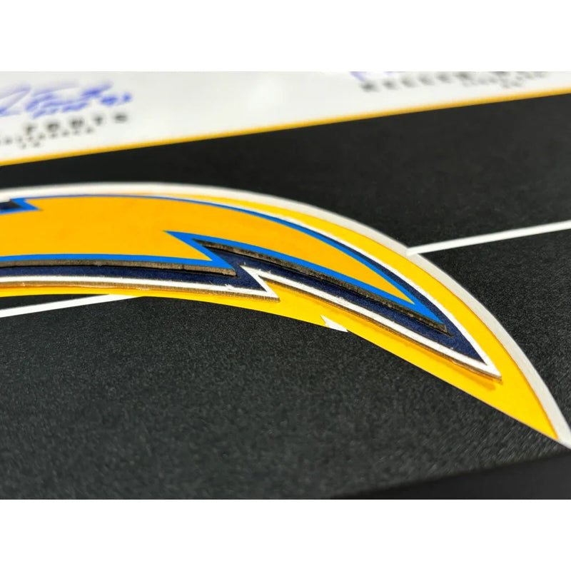 Air Coryell Fouts Joiner Winslow Signed San Diego LA Chargers Framed 16x20 Photo JSA Dan Charlie