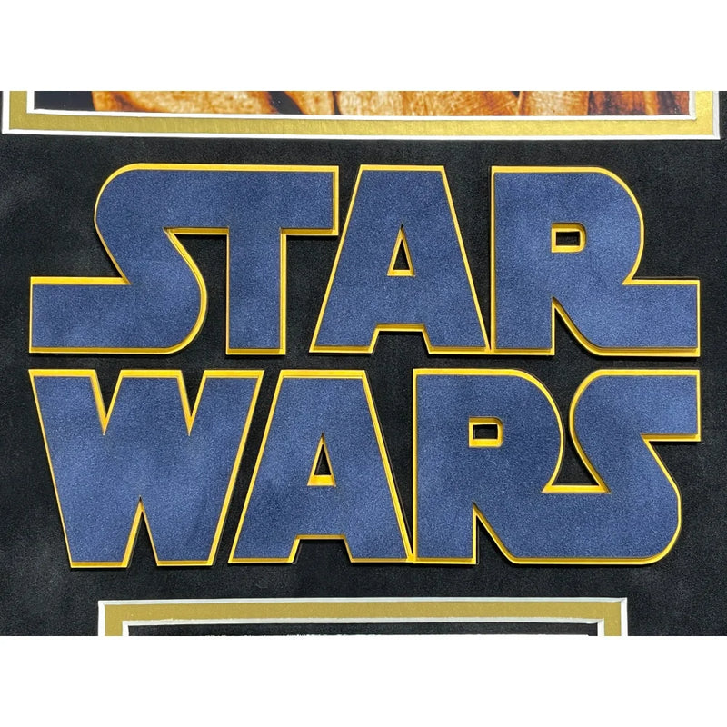 Alec Guinness Autographed Star Wars Obi-wan Kenobi 8x10 Photo Framed JSA Signed