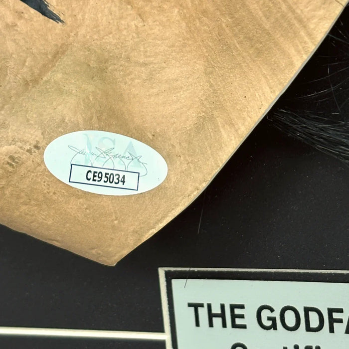 Alice Cooper Autographed Mask Shadow Box Framed JSA COA Signed