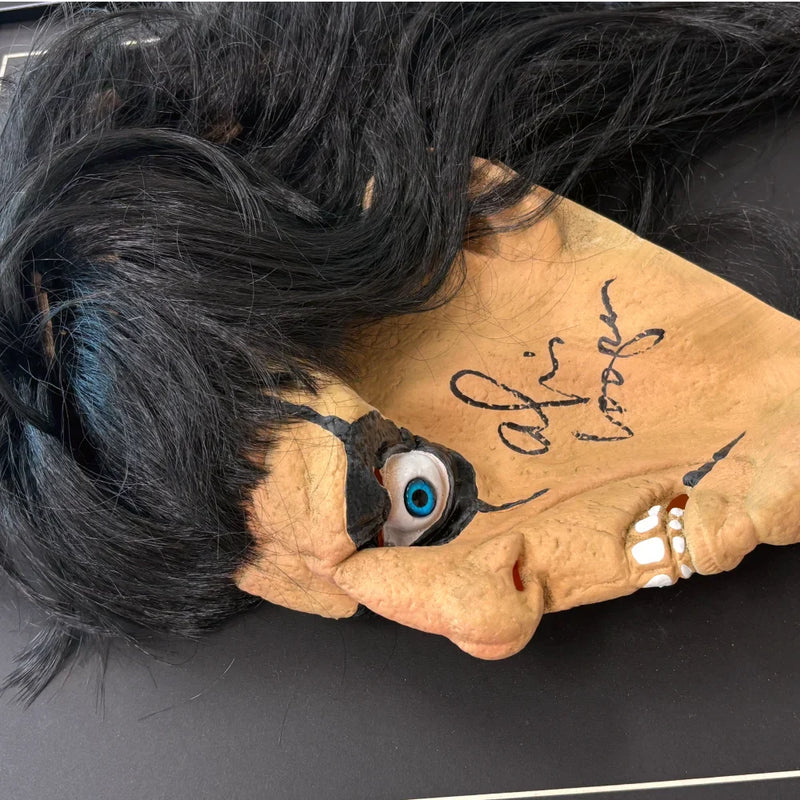 Alice Cooper Autographed Mask Shadow Box Framed JSA COA Signed