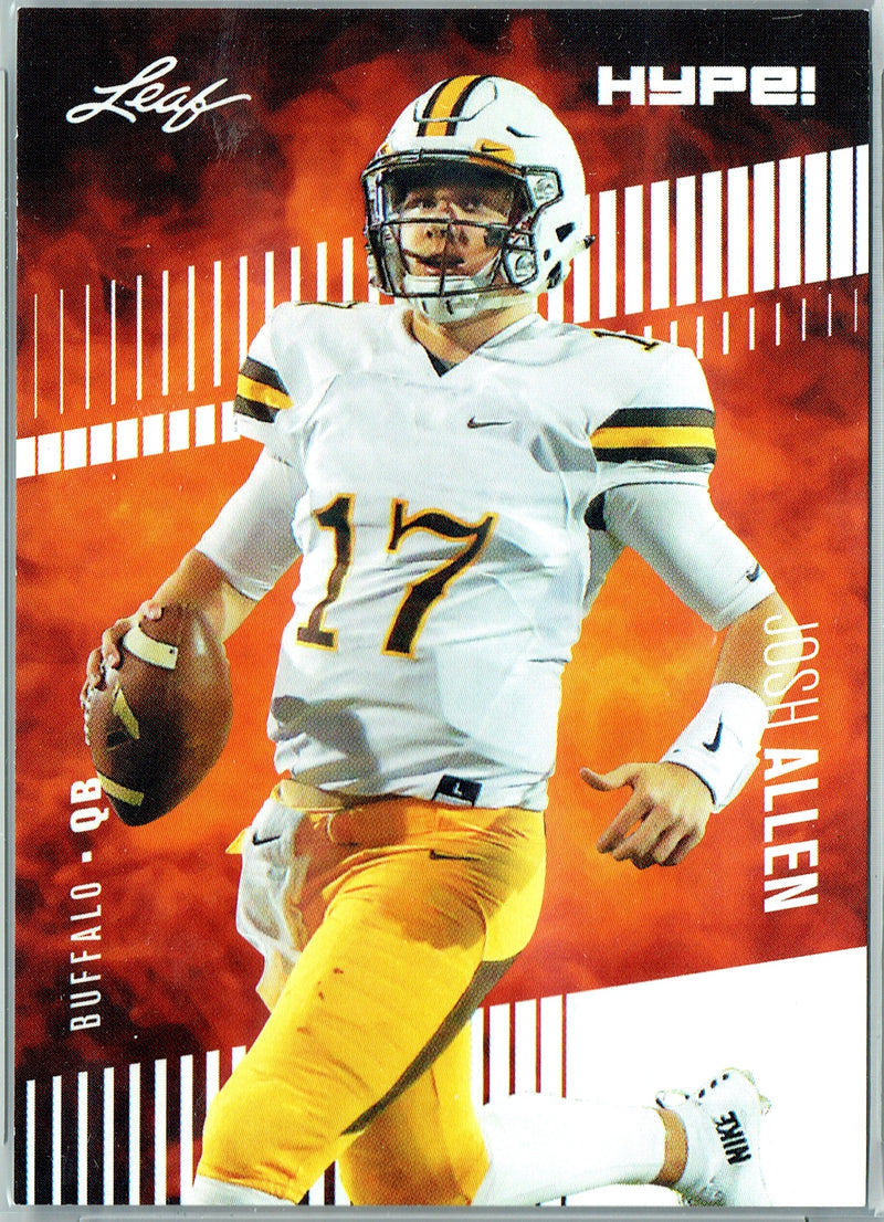 Mint Josh Allen 2018 Leaf HYPE #5 Only 5000 Made Rare Rookie Card