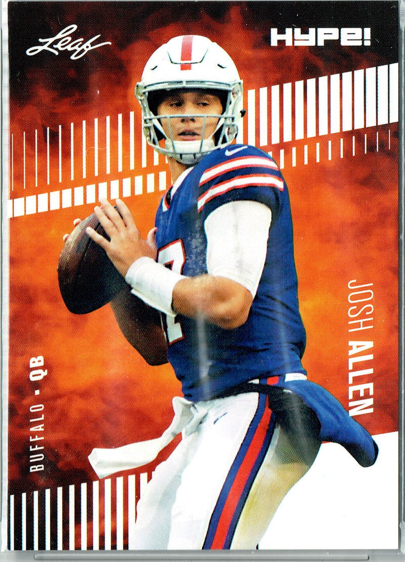 Mint Josh Allen 2018 Leaf HYPE #5a Only 5000 Made Rare Rookie Card