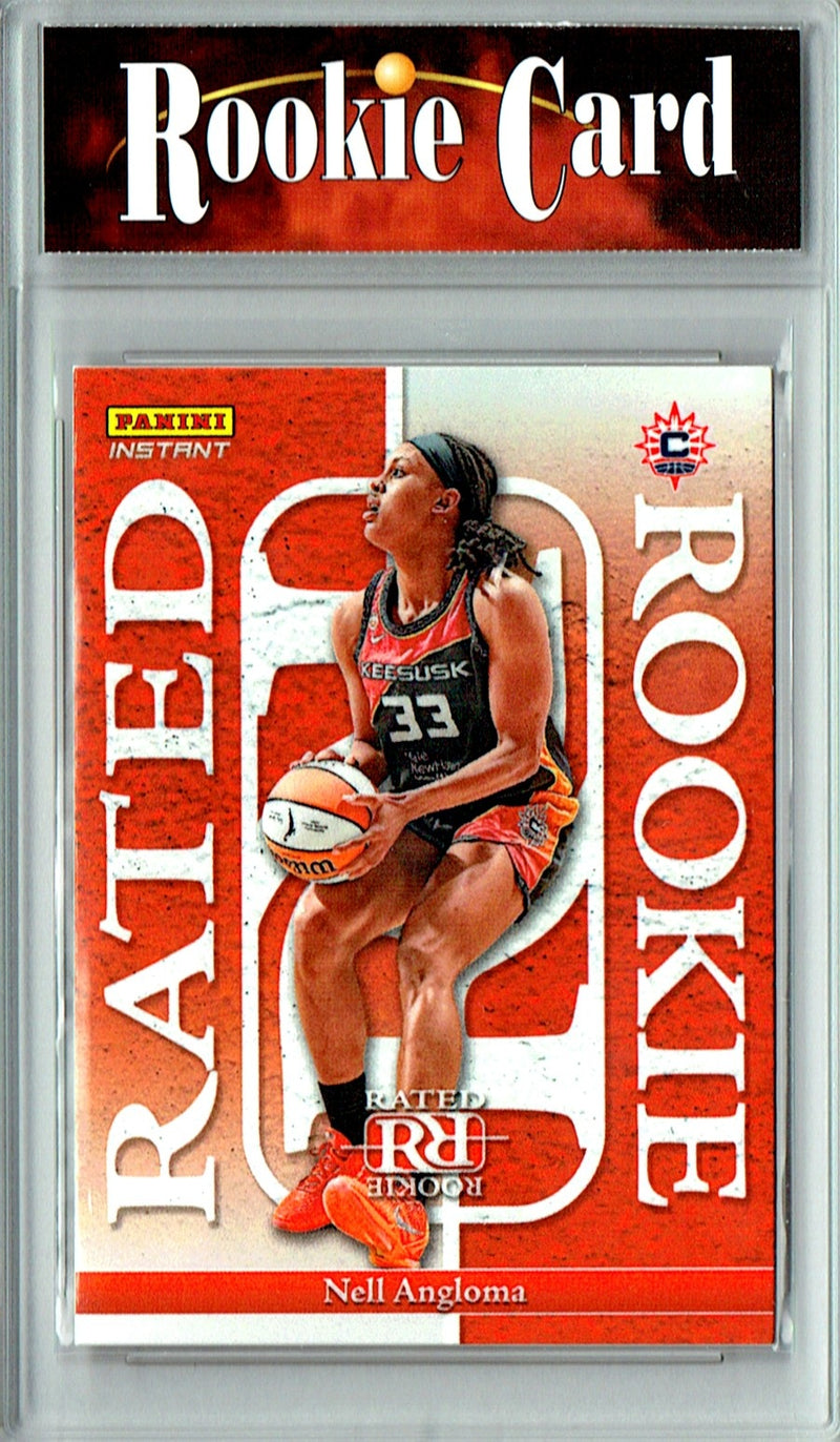 Nell Angloma Rookie Card 2026 Panini Instant #RRR-3 Rated Rookie, Certified Mint+ Condition, Connecticut Sun Basketball