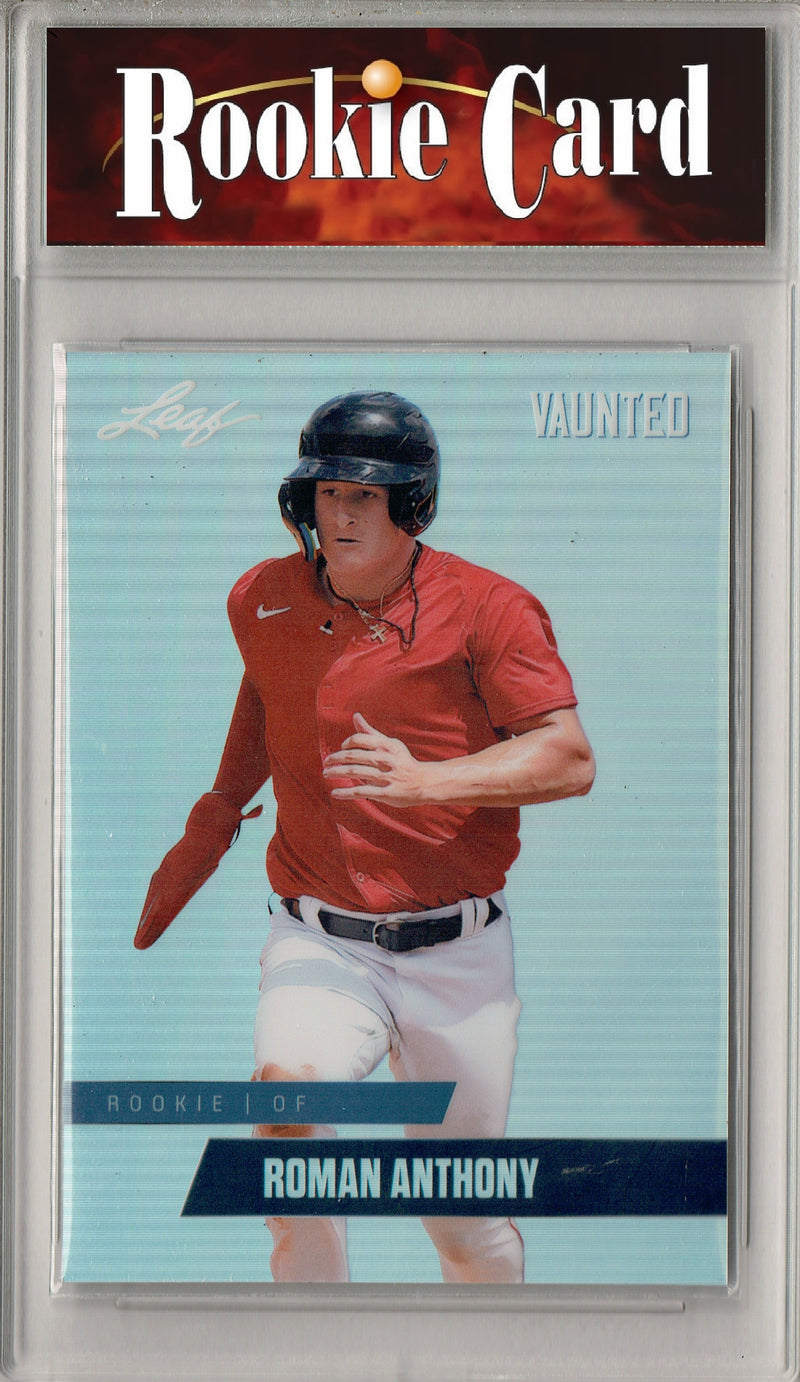 Certified Mint+ Roman Anthony 2024 Leaf Vaunted Metal #VM-24 Silver 25 Made Rookie Card Boston Red Sox