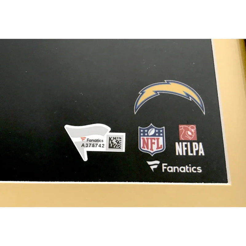 Antonio Gates Signed Chargers 20x24 Framed Photo COA LA San Diego Autograph
