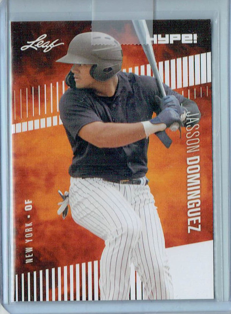Mint Jasson Dominguez 2020 Leaf HYPE #44 Only 5000 Made Rare Rookie Card