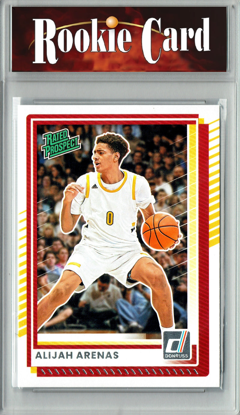 Alijah Arenas Rookie Card 2025 Donruss #58, Certified Mint+ Condition, USC Trojans