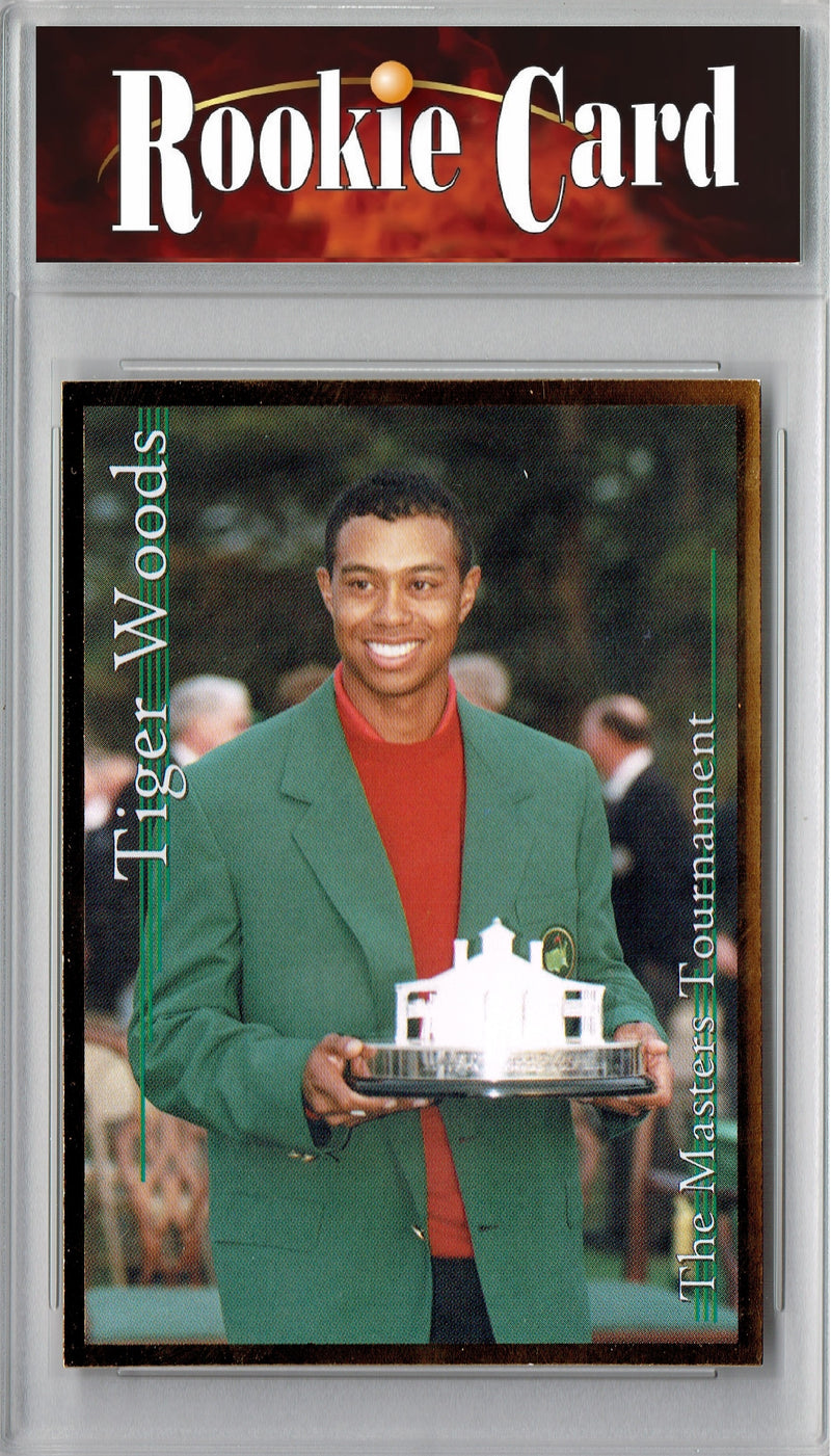 Tiger Woods 2001 Sports Card Investor #SCI2 Masters Tournament Rookie Card PGI 10