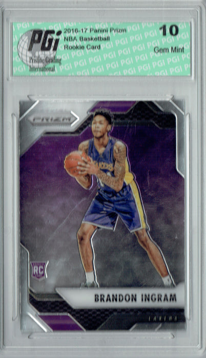 Brandon Ingram 2016 Panini Prizm #131 SP Rookie Card PGI 10