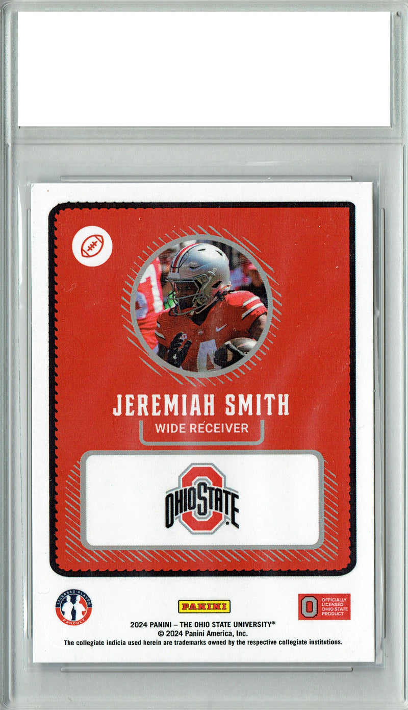 Certified Mint+ Jeremiah Smith 2024 Panini Instant #NIL NIL Ohio State Rookie Card Ohio State Buckeyes