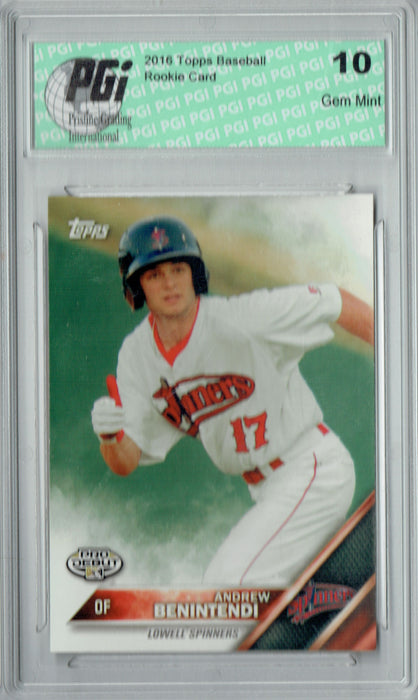 Andrew Benintendi 2016 Topps Pro Debut #152 Rookie Card PGI 10