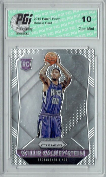 Willie Cauley-Stein 2015 Panini Prizm #349 Rookie Card PGI 10