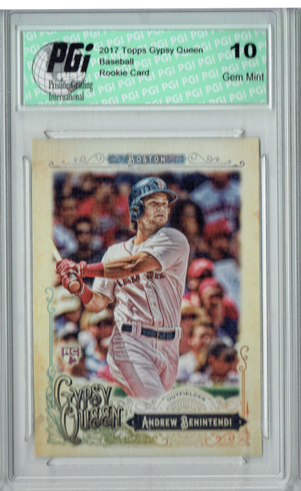 Andrew Benintendi 2017 Topps Gypsy Queen #282 Rookie Card PGI 10