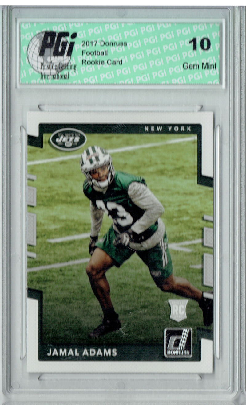 Jamal Adams 2017 Donruss #376 Rookie Card PGI 10