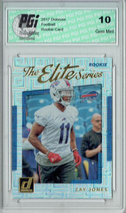 Zay Jones 2017 Donruss #11 Elite Series SP Rookie Card PGI 10