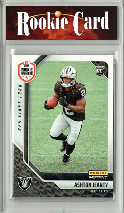 Certified Mint+ Ashton Jeanty 2025 Panini Instant #RPSFL-2 RPS First Look Rookie Card Las Vegas Raiders