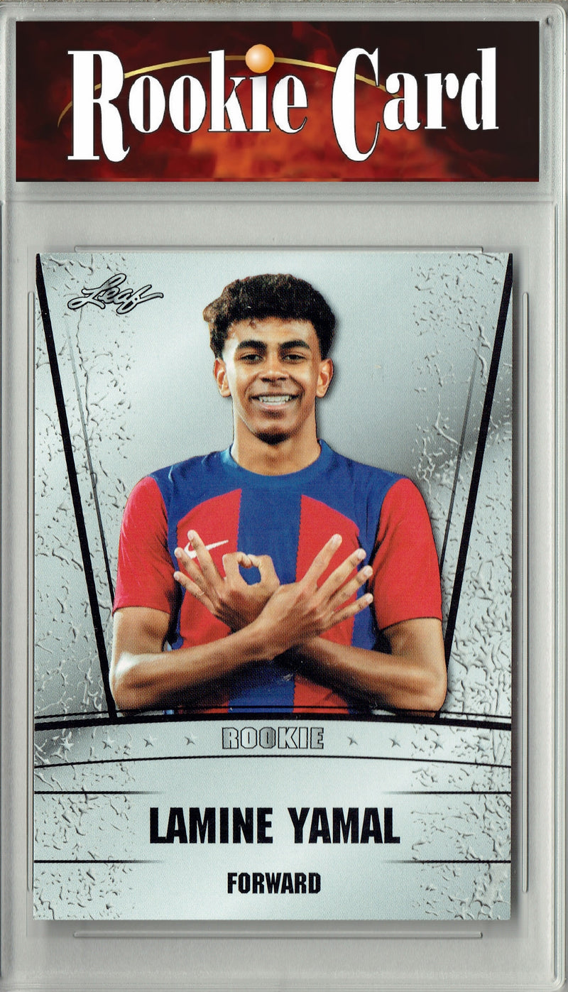 Certified Mint+ Lamine Yamal 2024 Leaf #RS08 Rookie Card Spain