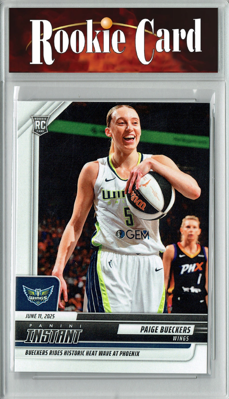 Certified Mint+ Paige Bueckers 2025 Panini Instant #61 Only1533 Made Rookie Card