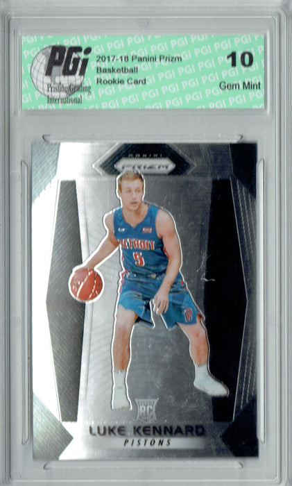 Luke Kennard 2017-18 Panini Prizm #171 NBA Rookie Card PGI 10