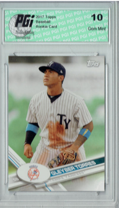 Gleyber Torres 2017 Topps Pro Debut #124 Rookie Card PGI 10