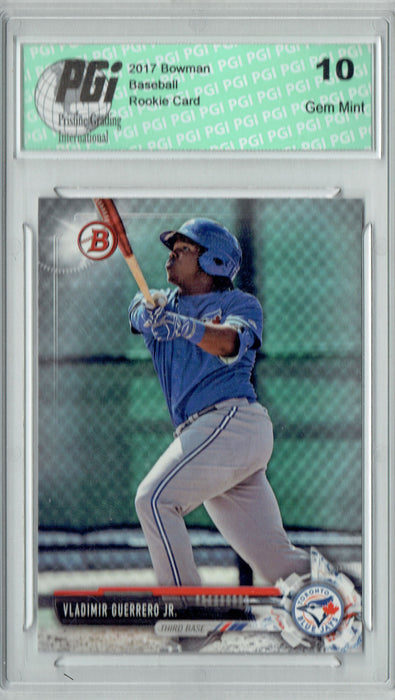 Vladimir Guerrero Jr. 2017 Bowman #BD-150 Rookie Card PGI 10