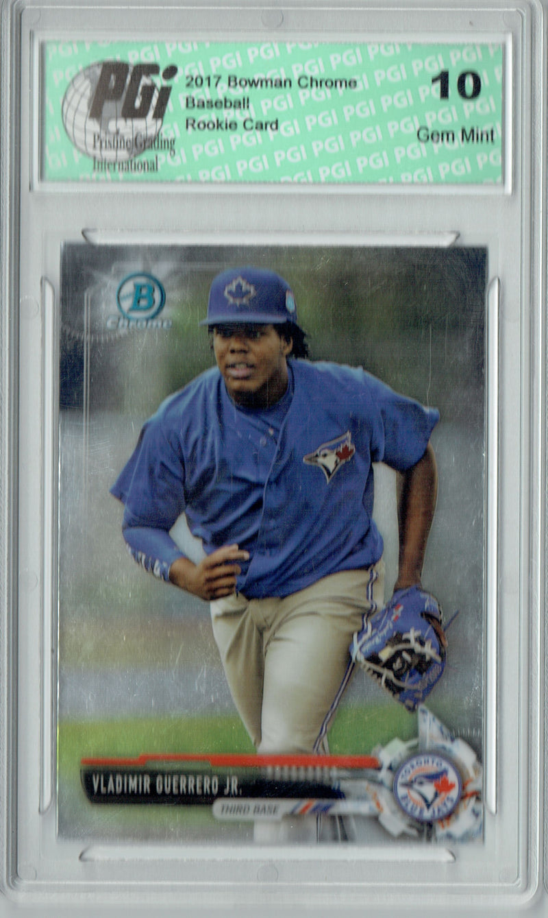 Vladimir Guerrero Jr. 2017 Bowman Chrome #BCP32 Rookie Card PGI 10