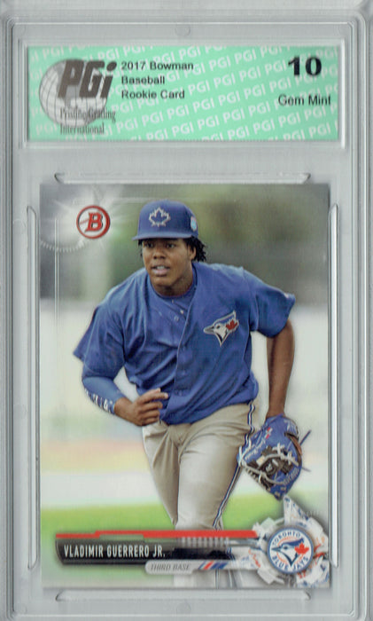 Vladimir Guerrero Jr. 2017 Bowman #BP32 Rookie Card PGI 10